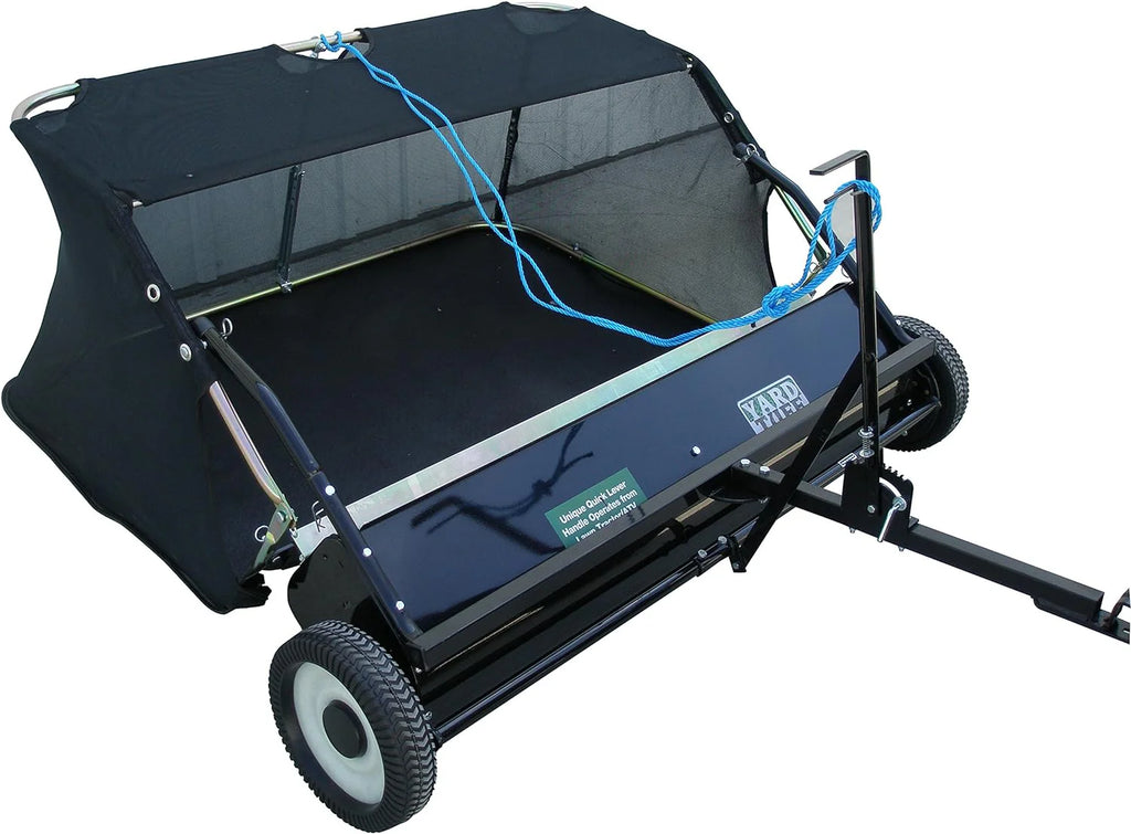 Yard Tuff Tow Style Lawn Sweeper 42 Inch, 13 Cubic Feet - YTF-42STQA