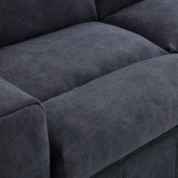 134in Wide Reversible Modular Sectional With Ottoman