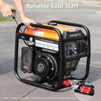 Oxseryn Open Frame Inverter Generator Gas Powered 4400 Peak Watts 3400 Running Watts 30A RV Outlet