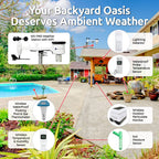Ambient Weather WiFi Weather Station With Remote Monitoring And Network Access - WS-1965
