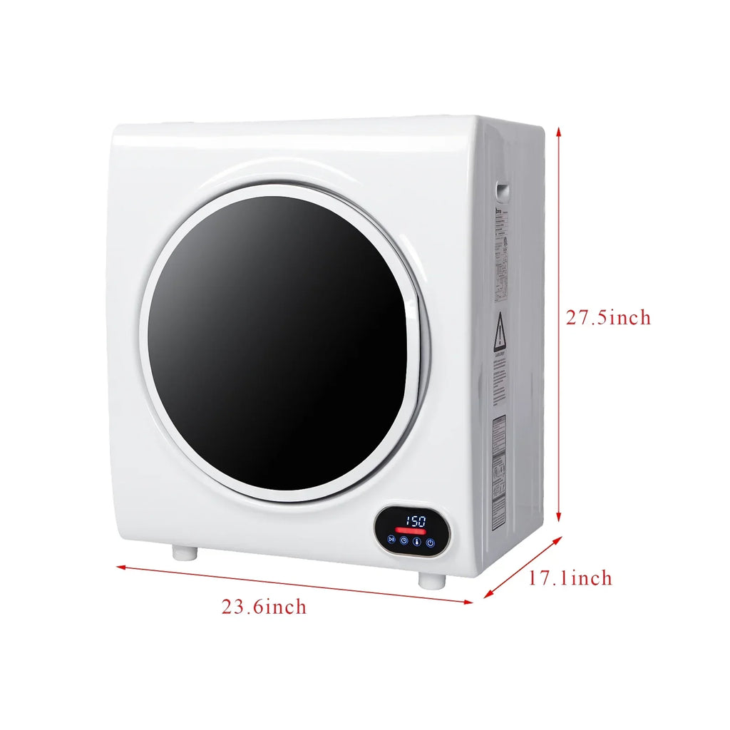 ZOKOP Compact Portable Clothes Dryer, 2.6CUFT, 110V, 4KG Capacity, White - GYJ40-88C1-E