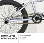 WEIZE Freestyle BMX Bike 20 Inch With 360 Degree Rotor