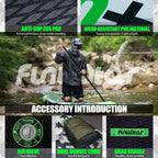 FunWater Inflatable Stand Up Paddle Board, 11 ft x 32 in x 6 in - SUP Paddle Accessories