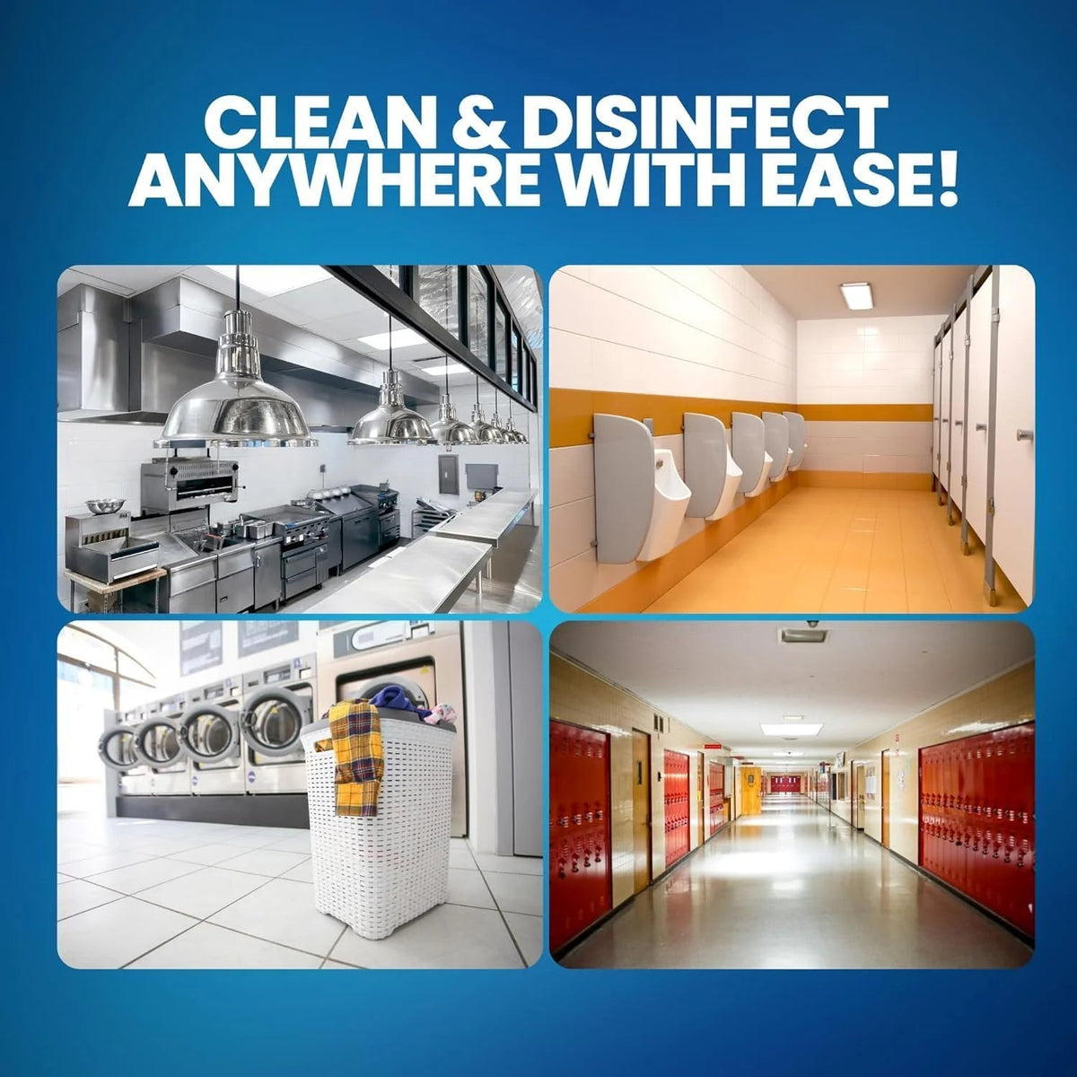 Liquid Chlorine Bleach For Laundry And Household Cleaning - 12 1 Gallon Jugs