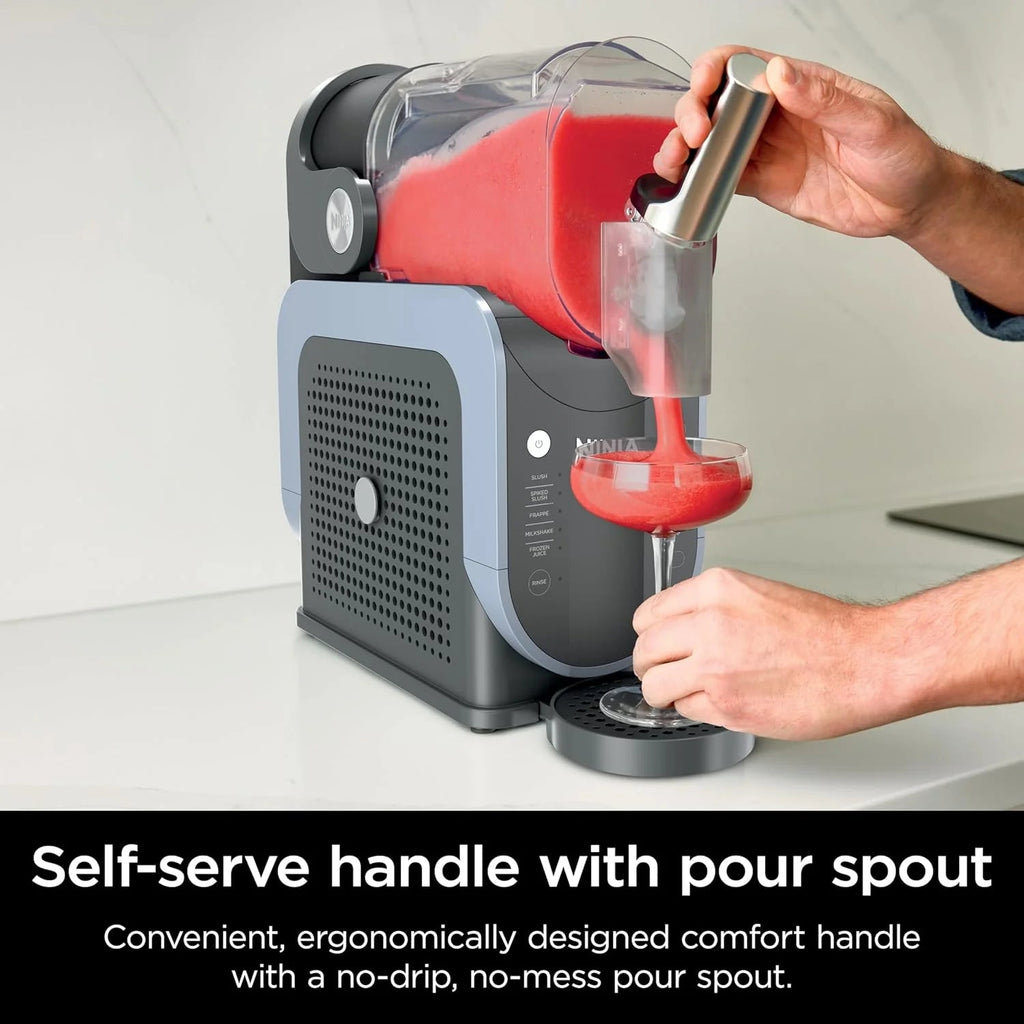 Frozen Drink Machine, 88 oz Vessel, 64 oz Max Liquid Fill - RapidChill Technology
