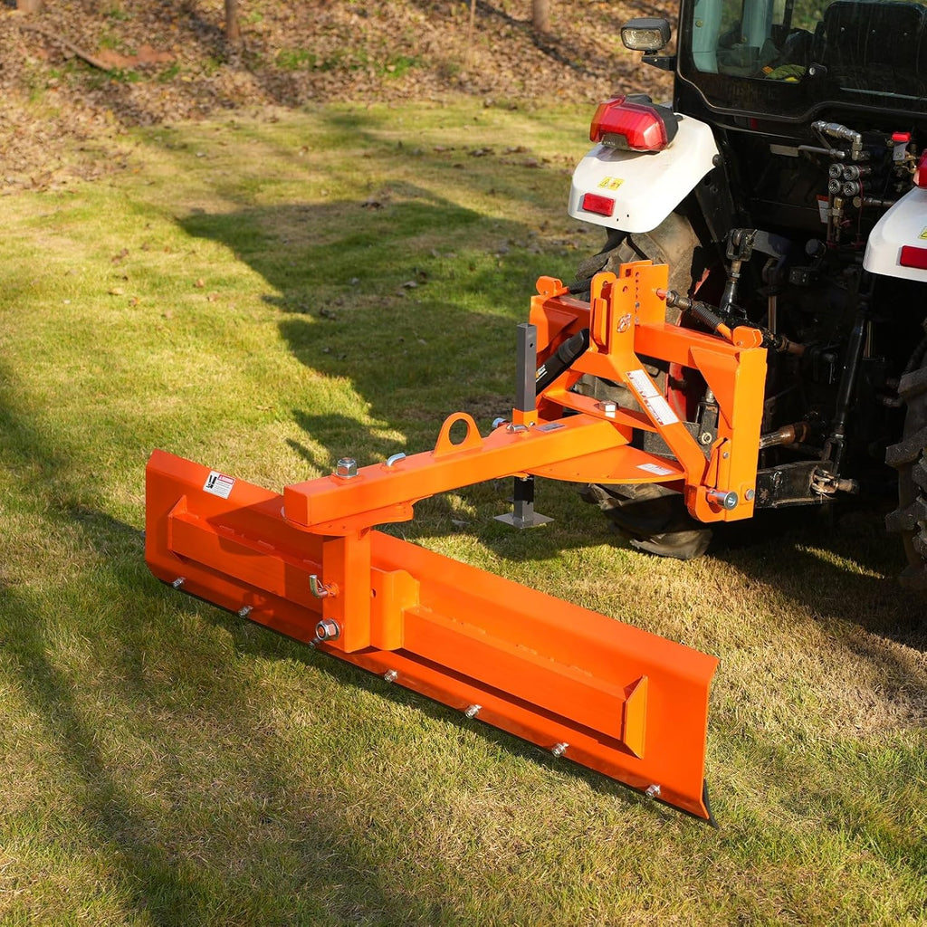 MechMaxx 84 in 6-Way Adjustable Tractor Rear Blade, Cat. 1 20-45HP - RB84S