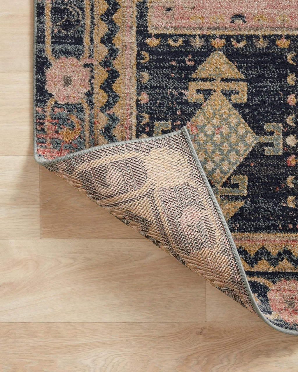 Loloi Jocelyn Collection Area Rug, Rose/Rose, 7'-10" x 10', .38" Thick - JOC-06