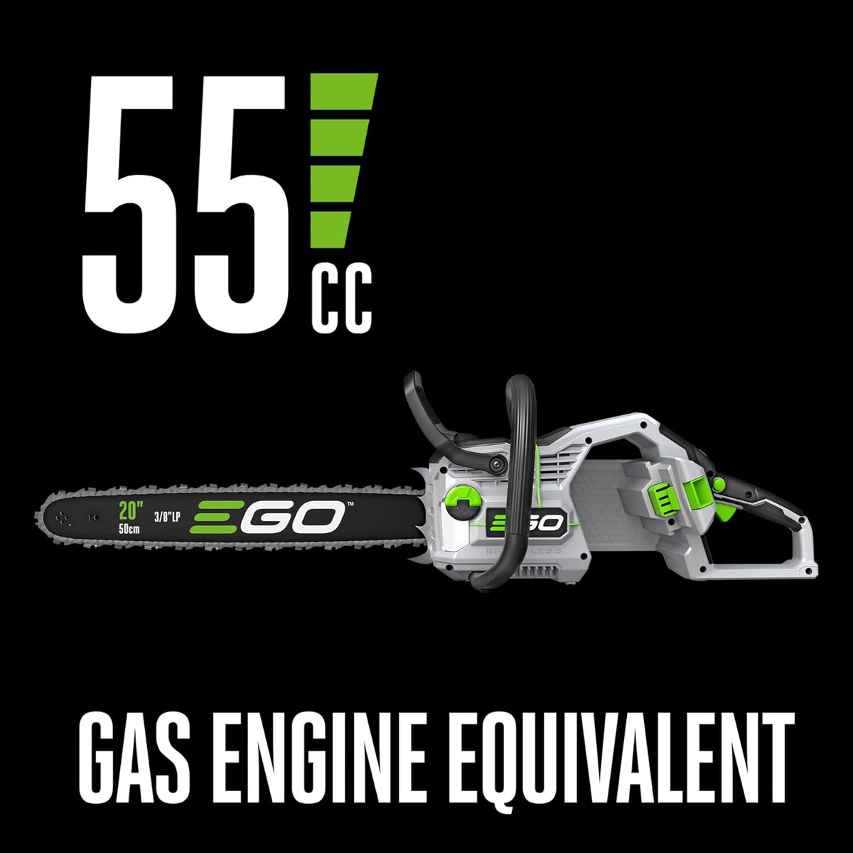 EGO POWER+ 20in Cordless Chainsaw, Battery And Charger Not Included - CS2000