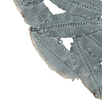 Textured Feather 3-Piece Metal Disc Wall Decor Set - 20in, 17.25in, 14.25in