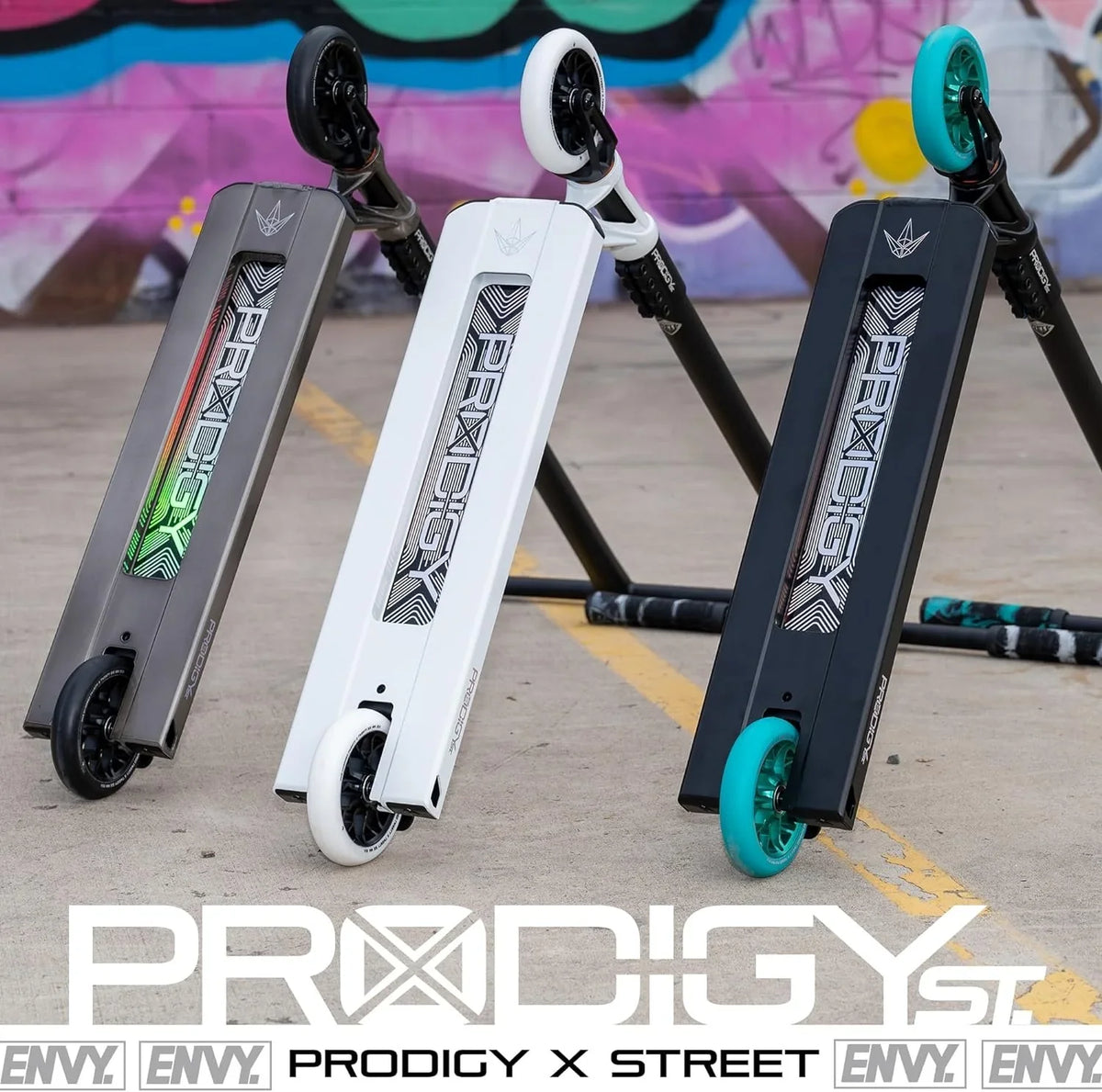 Envy Prodigy X Street Complete Scooter, White, 5.5 x 21 in - COMPPROXSTWH