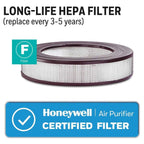 Honeywell HEPA Air Purifier With Permanent Washable Filter - 50250-S