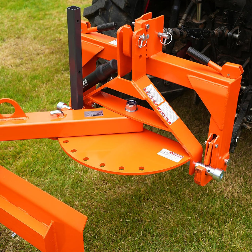 MechMaxx 84 in 6-Way Adjustable Tractor Rear Blade, Cat. 1 20-45HP - RB84S