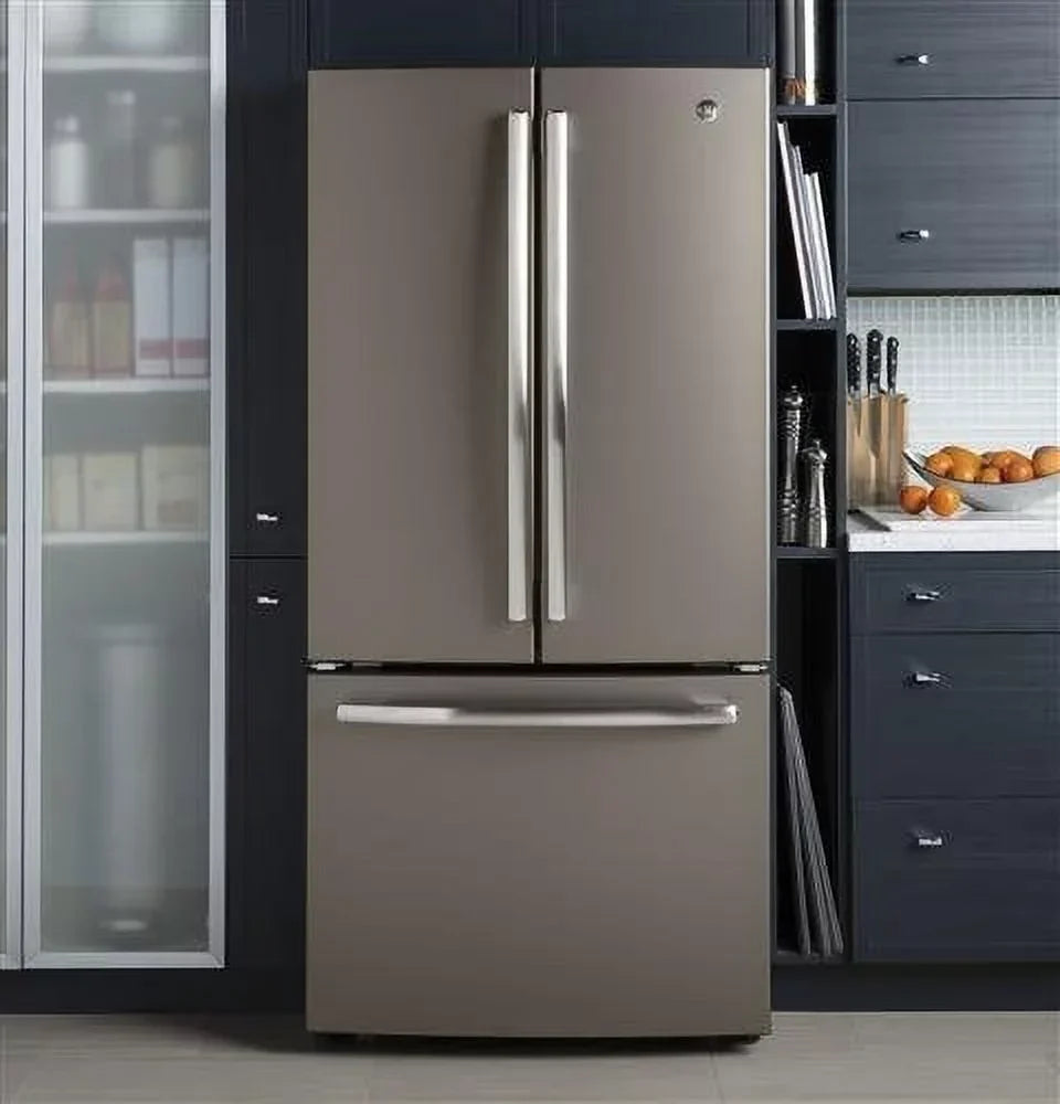 GE Appliances French Door Freestanding Refrigerator, White - GWE19JMLES