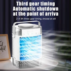 Homester Portable Evaporative Air Cooler Fan, 1000ml Tank, 3 Speeds, White