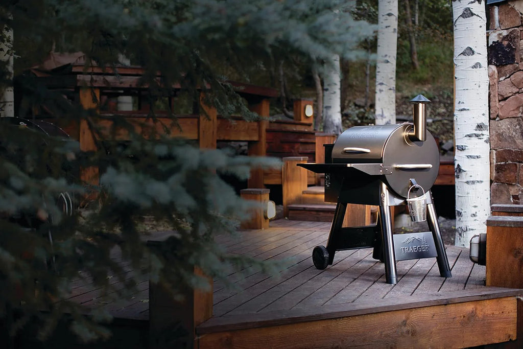 Traeger Pro Series 22 Wood Pellet Grill And Smoker, Bronze - TFB57PZBO