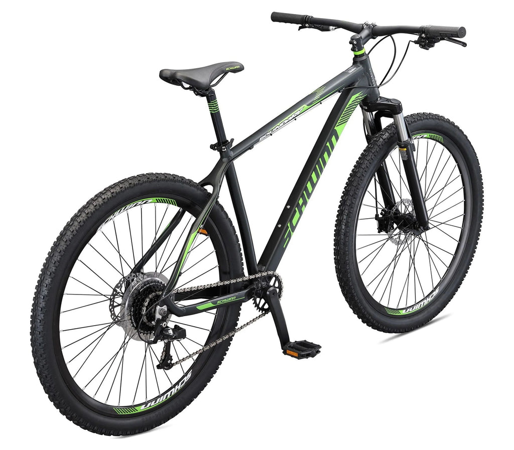 Schwinn 29-in Boundary Mens Mountain Bike, Black And Green - Boundary