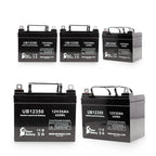 UpStart Battery Sealed Lead Acid Replacement Battery for Imc Heartway Escape H - UB12350, 12V 35Ah 35000mAh L1 Terminal, 5 Pack