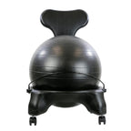 Cando Inflatable Ergonomic Exercise Ball Chair With Air Pump - 20 Inch