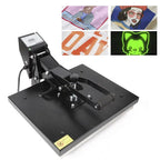Mkyiongou Clamshell T-Shirt Sublimation Heat Press Transfer Machine, 16 x 20 in