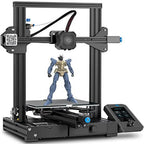 Creality Ender 3 V2 3D Printer, 220x220x250mm, Aluminum, Black - Ender 3 V2