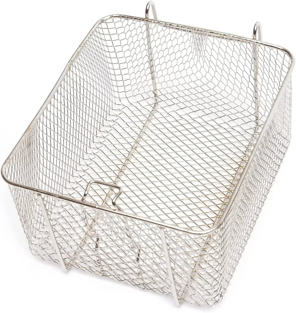 Miumaeov Stainless Steel Countertop Deep Fryer With Frying Baskets And Lid, 12.7QT/12L Capacity