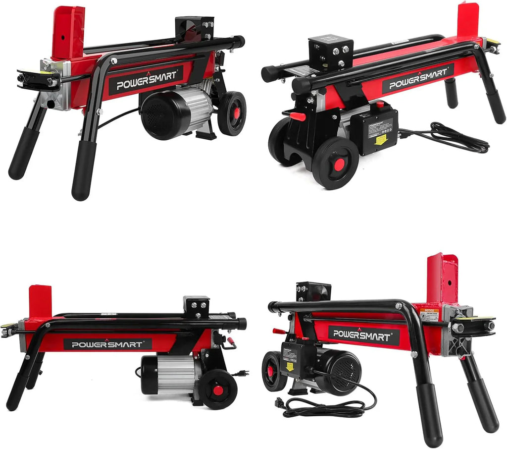 PowerSmart Electric Hydraulic Log Splitter 7-Ton, 15 Amp - DB6407