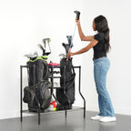 SafeRacks Deluxe Golf Equipment Storage Rack