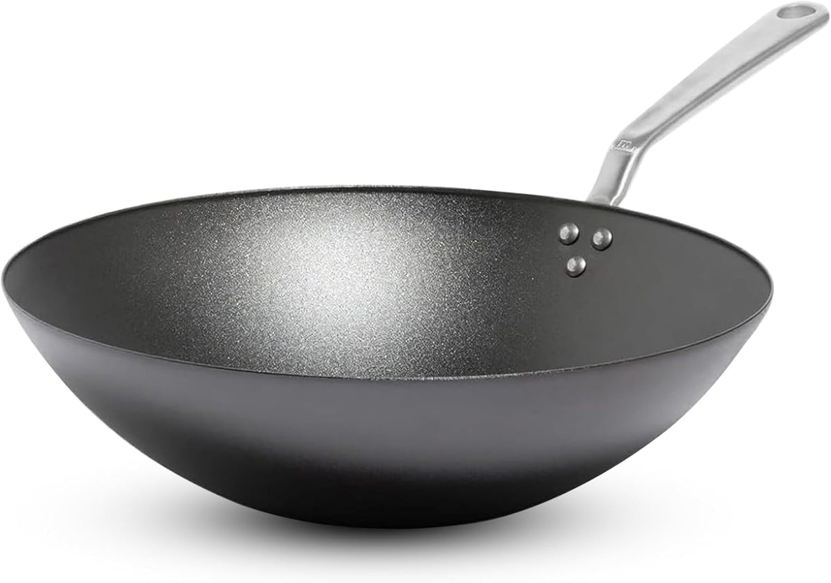 Made In Cookware 13in Seasoned Carbon Steel Wok - Sweden