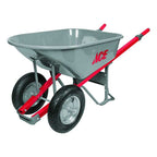 Ace Steel Contractor Wheelbarrow - 6 Cubic Foot