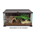 REPTIZOO Knock-Down Mini Glass Reptile Habitat, 20in x 12in x 10in, 10 Gallon