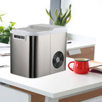 CJC Countertop Ice Maker With Carry Handle, Basket, Scoop, 110V