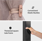 LAUSAINT HOME Outdoor Patio Gazebo 10x13 Khaki