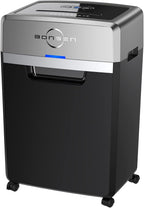 24-Sheet Cross-Cut Paper Shredder, 40-Minute Continuous Run Time, 9-Gallon Basket, P-4 Security