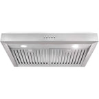 Cosmo Under-Cabinet Range Hood, 30-Inch, Silver - UC30