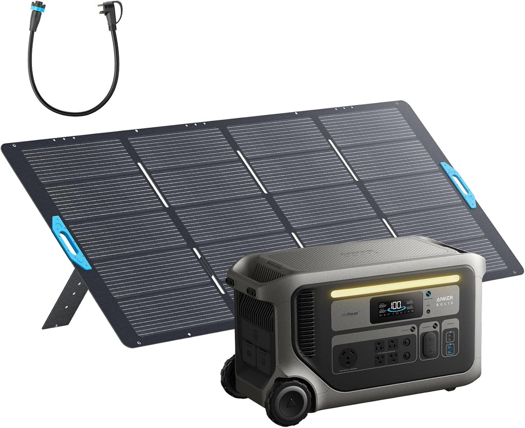 Anker SOLIX F3000 3 072Wh Portable Power Station With 400W Solar Panel - F3000