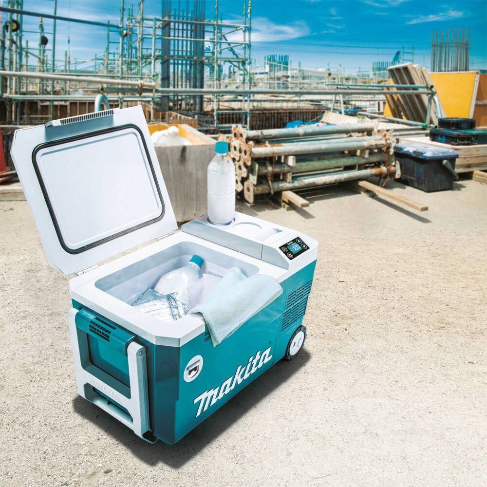 Makita 18V X2 LXT 20 L (21 qt) Cooler/Warmer, 12V/24V DC And AC - DCW180Z
