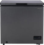 7 Cu. Ft. Chest Freezer With Adjustable Thermostat And Removable Basket - Granita Finish