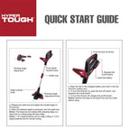 Hyper Tough 20V Max Cordless 12-Inch String Trimmer - 2.0 Ah