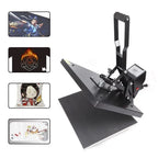 DENEST Clamshell Heat Press Machine 16in x 20in For T-Shirt Sublimation And Digital Transfer