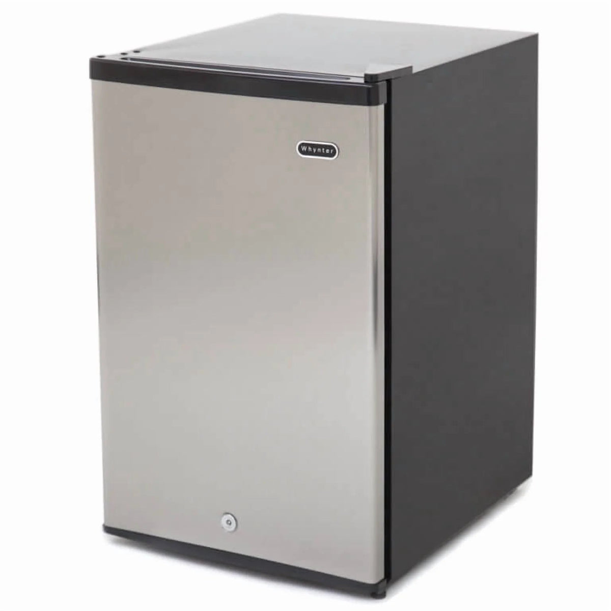 Whynter Upright Freezer 3.0 Cu. Ft., Stainless Steel, Lock - Cuf-301SS
