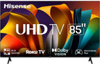 Hisense 85 inch 4K UHD HDR Roku Smart LED TV