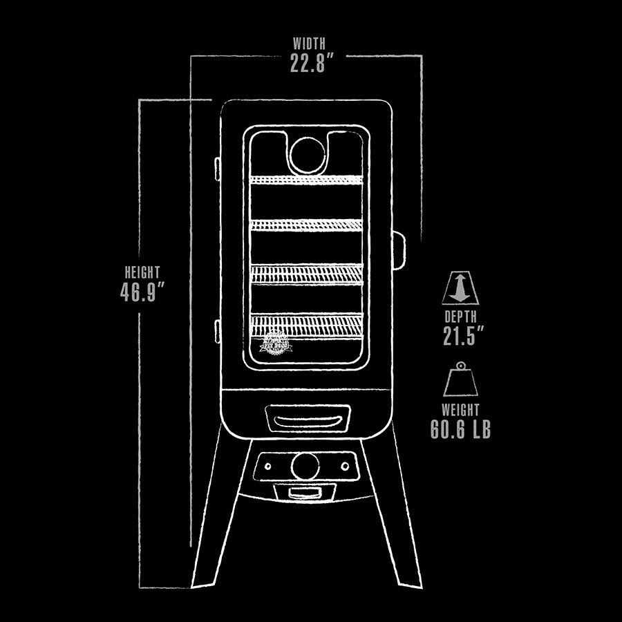 Pit Boss Analog Electric Vertical 3 Series Smoker - PBV3A1