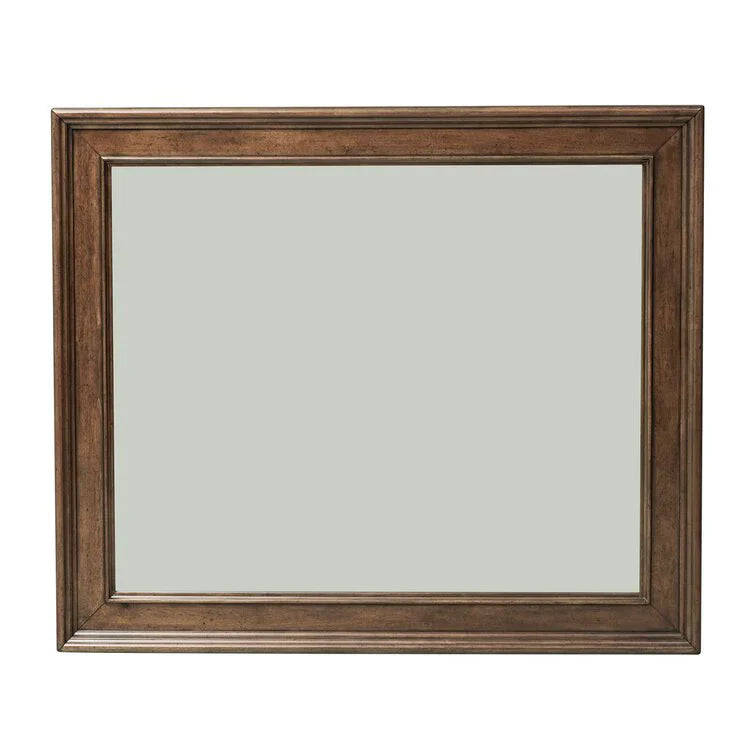 8 Drawer 64in W Double Dresser With Mirror - 80in H x 18in D