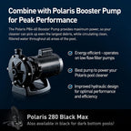 Polaris Vac-Sweep 280 Pressure-Side In-Ground Pool Cleaner - 31ft Hose, All Purpose Debris Bag