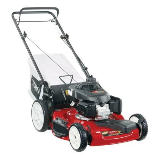 Toro 22 inch Self-Propelled Gas Lawn Mower With Honda Engine, High Wheels, Variable Speed, Steel Deck