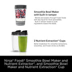 Ninja Smoothie Bowl Maker And Nutrient Extraction Blender, 14 oz And 24 oz, Stainless - SS101