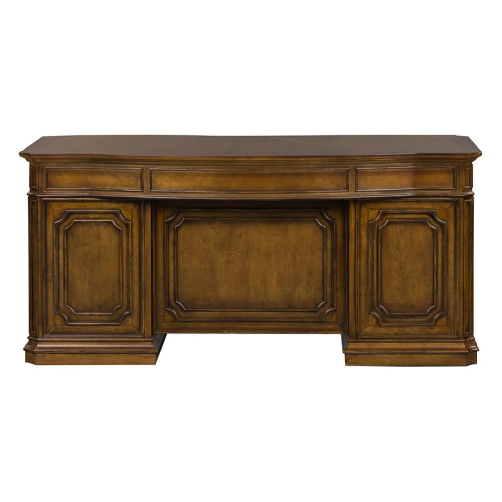 Liberty Furniture Industries Jr Executive Desk - Antique Toffee