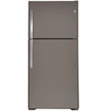 GE Top Freezer Refrigerator 21.9 Cu. Ft. Slate - GTS22KMNRES