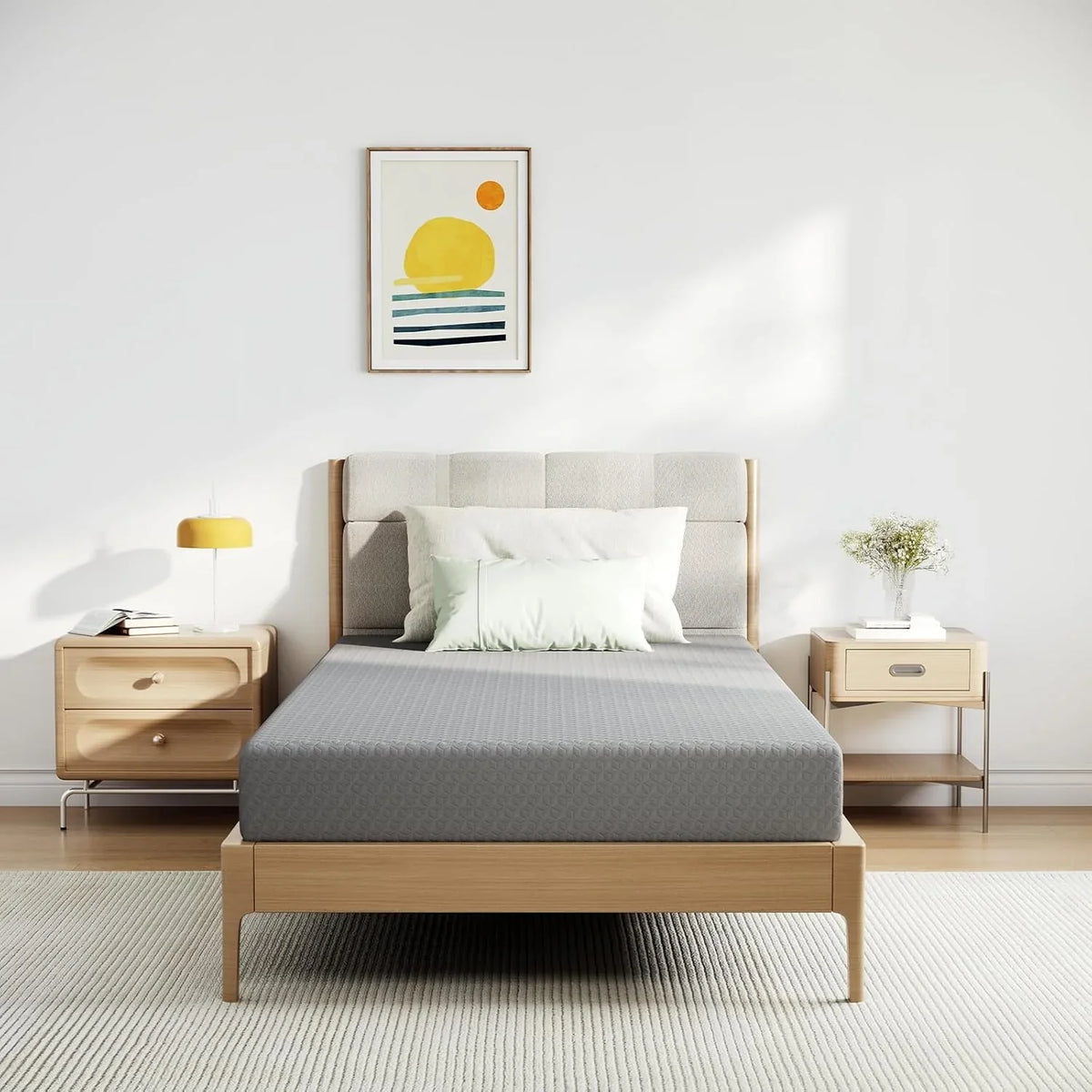 Novilla Twin Memory Foam Mattress 10 Inch Medium Firm
