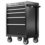 CRAFTSMAN Rolling Tool Cabinet 26.5-in W x 37.5-in H 5-Drawer Steel Black - S2000